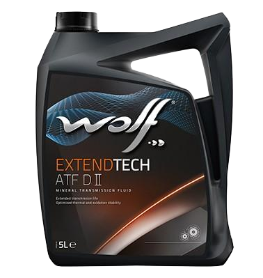 Трансмиссионное масло WOLF ExtendTech ATF DII, 5л